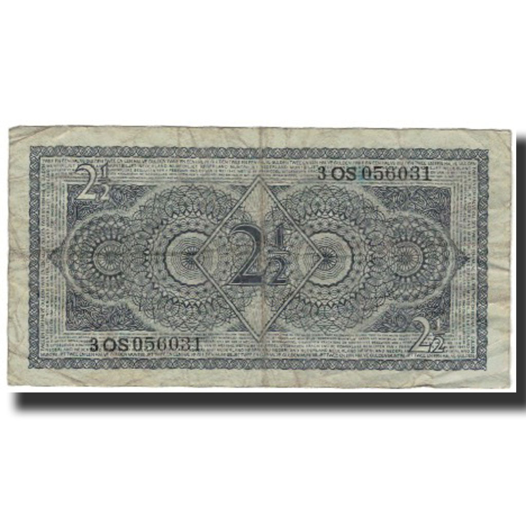 Banknote, Netherlands, 2 1/2 Gulden, 1949-08-08, KM:73, F(12-15)