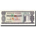 Banknot, Gujana, 20 Dollars, 1989, KM:24d, UNC(63)