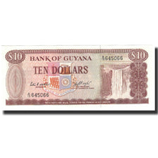 Biljet, Guyana, 10 Dollars, 1983, KM:23c, NIEUW