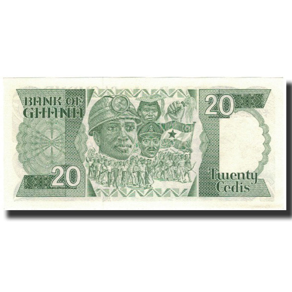 Banknote, Ghana, 20 Cedis, 1984-05-15, KM:24a, UNC(63)