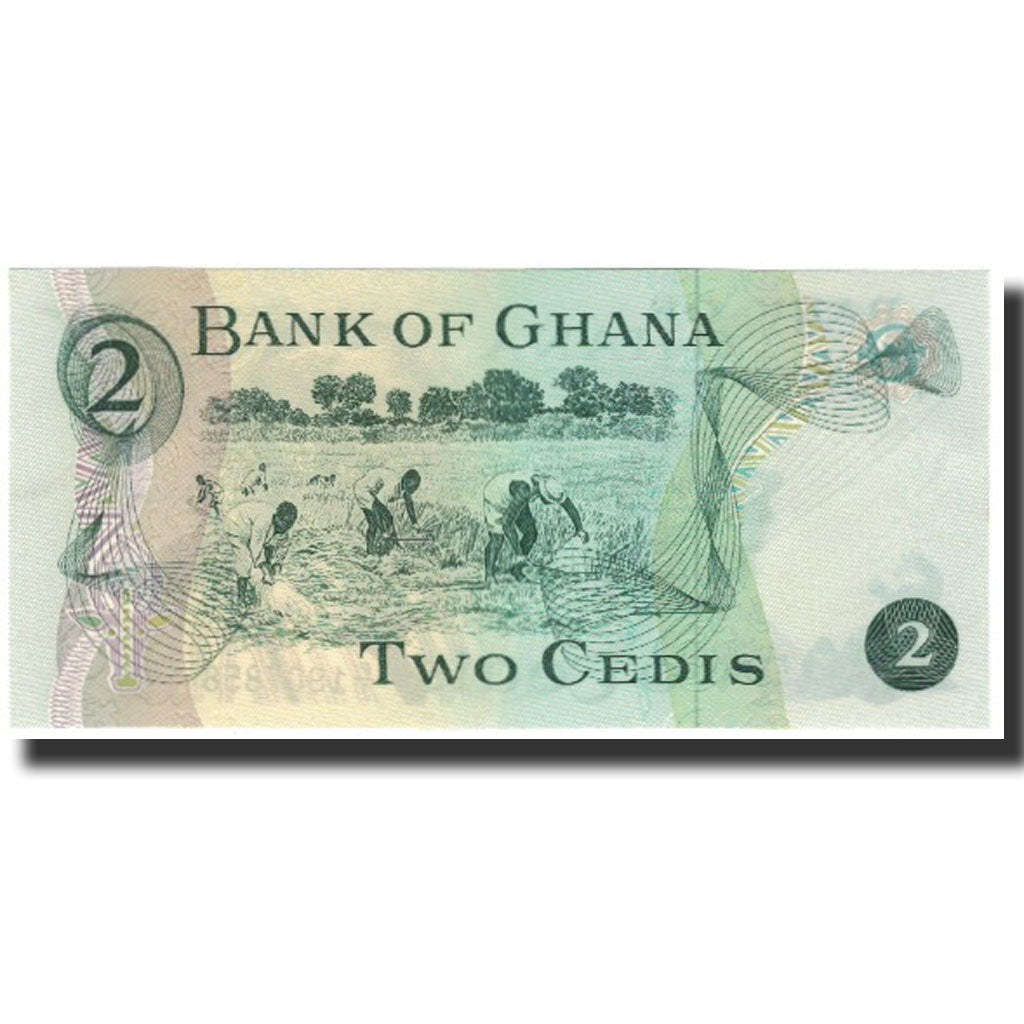 Banknote, Ghana, 2 Cedis, 1977-01-02, KM:14c, UNC(65-70)