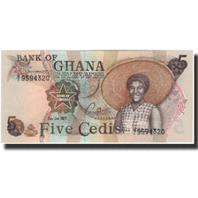 Banknote, Ghana, 5 Cedis, 1977-01-02, KM:15b, UNC(65-70)