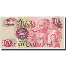 Billet, Ghana, 10 Cedis, 1977-01-02, KM:16e, NEUF