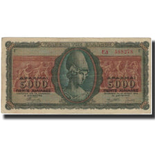 Banknote, Greece, 5000 Drachmai, 1943-07-19, KM:122a, AU(50-53)
