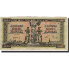 Banknote, Greece, 5000 Drachmai, 1942-06-20, KM:119b, EF(40-45)