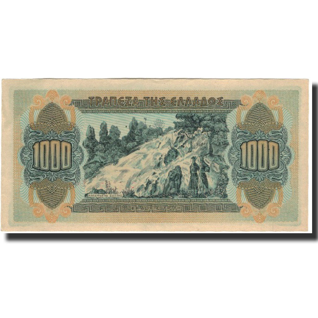 Banknote, Greece, 1000 Drachmai, 1941-10-01, KM:117b, UNC(63)