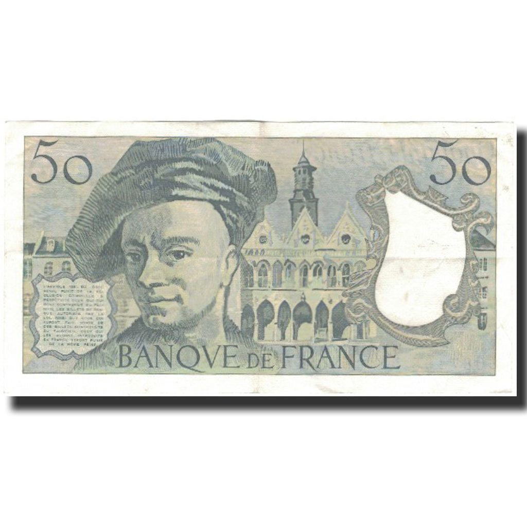 France, 50 Francs, 50 F 1976-1992 ''Quentin de La Tour'', 1985, SUP+
