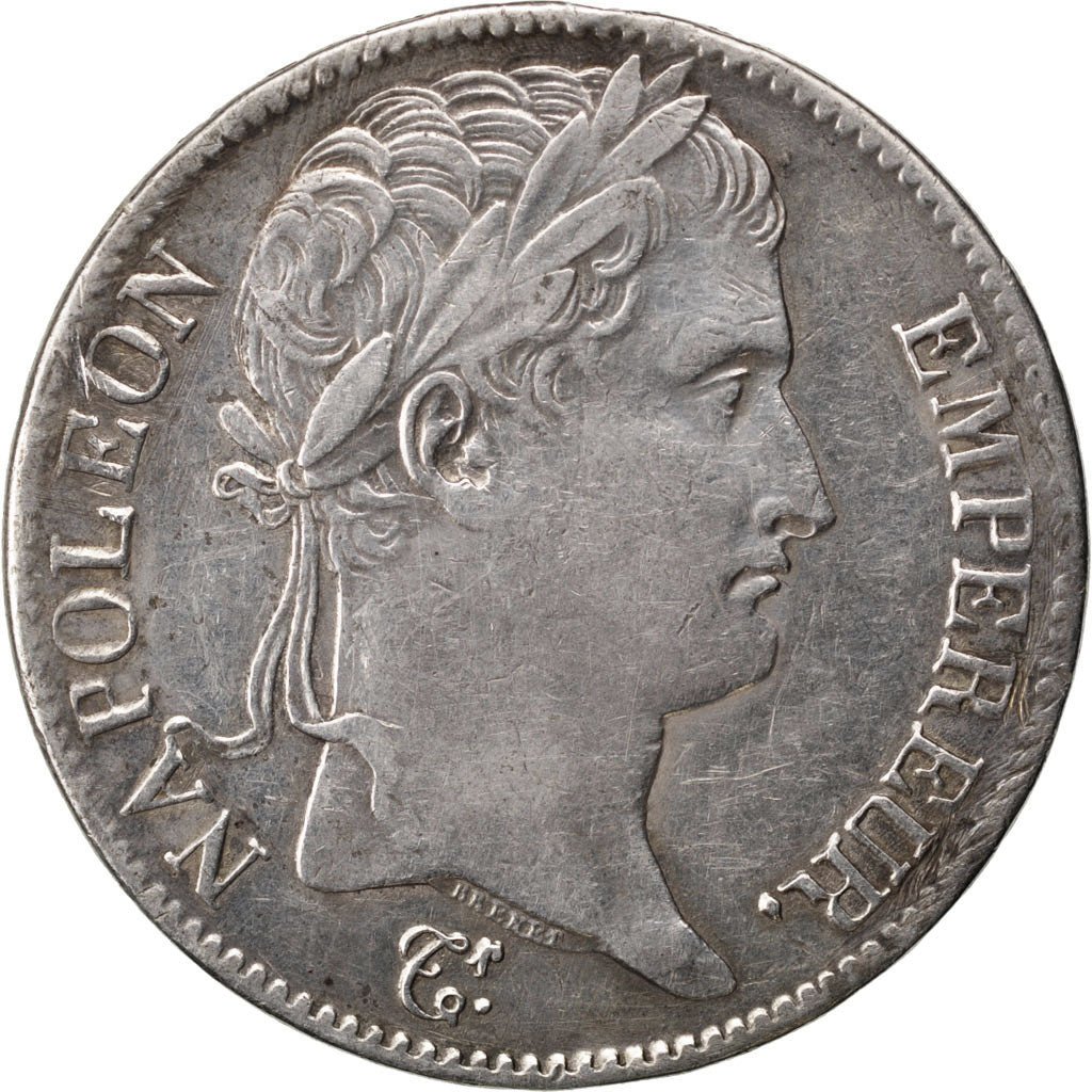 FRANCE, Napoléon I, 5 Francs, 1813, Paris, KM #694.1, EF(40-45), Silver, Gadoury