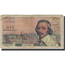 Francia, 10 Nouveaux Francs, 10 NF 1959-1963 ''Richelieu'', 1960-02-04, B