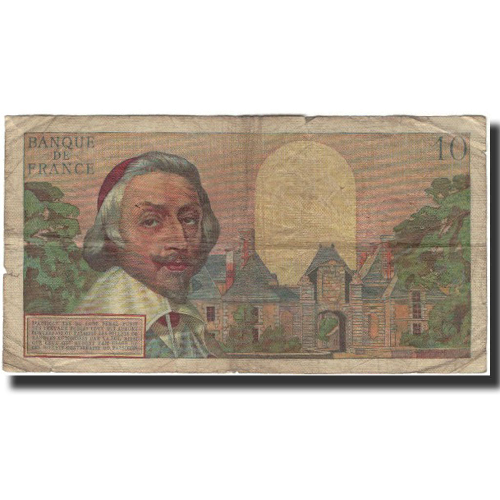 Francia, 10 Nouveaux Francs, 10 NF 1959-1963 ''Richelieu'', 1960-02-04, B