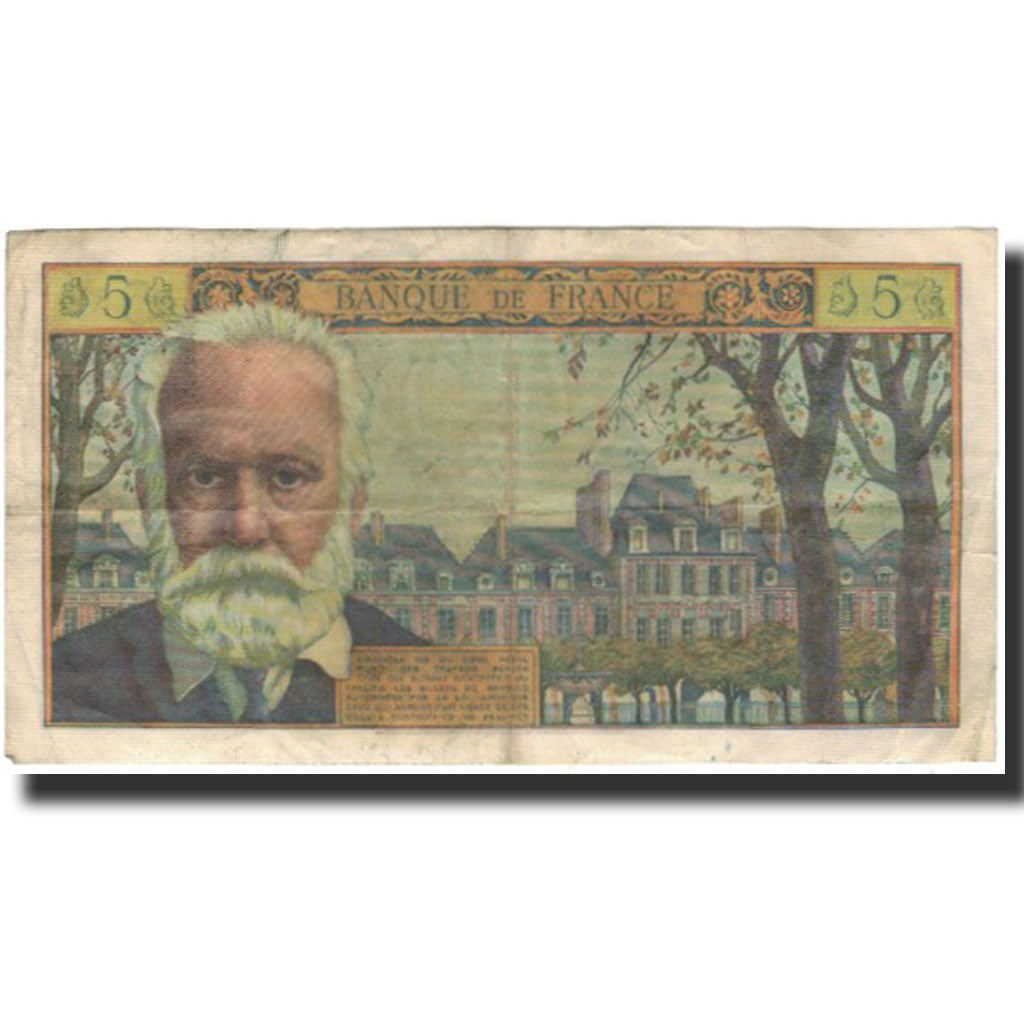 Francia, 5 Nouveaux Francs, 5 NF 1959-1965 ''Victor Hugo'', 1962-07-05, BB