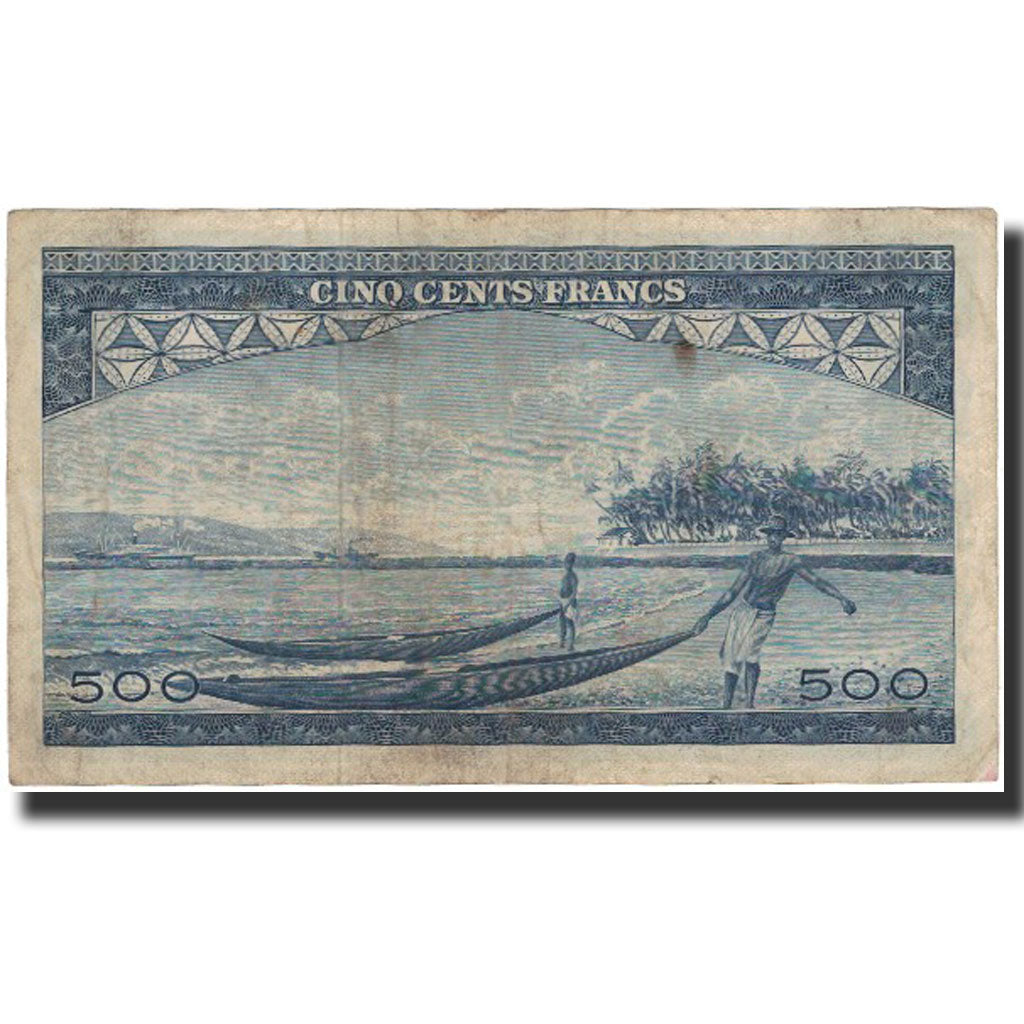 Banknote, Guinea, 500 Francs, 1960-03-01, KM:14A, VF(30-35)