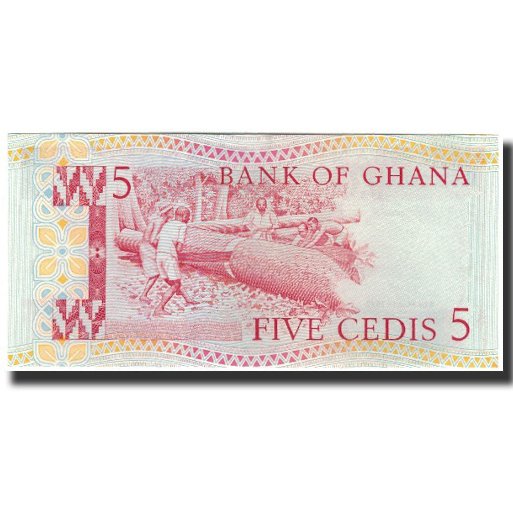 Banknote, Ghana, 5 Cedis, 1982-03-06, KM:19c, UNC(65-70)