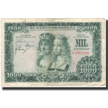 Banknote, Spain, 1000 Pesetas, 1957-11-29, KM:149a, F(12-15)
