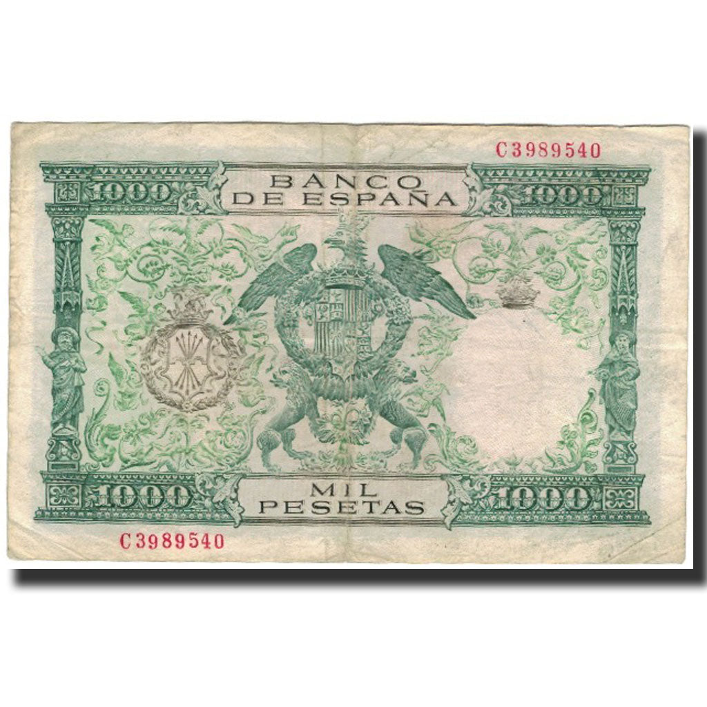 Banknote, Spain, 1000 Pesetas, 1957-11-29, KM:149a, F(12-15)