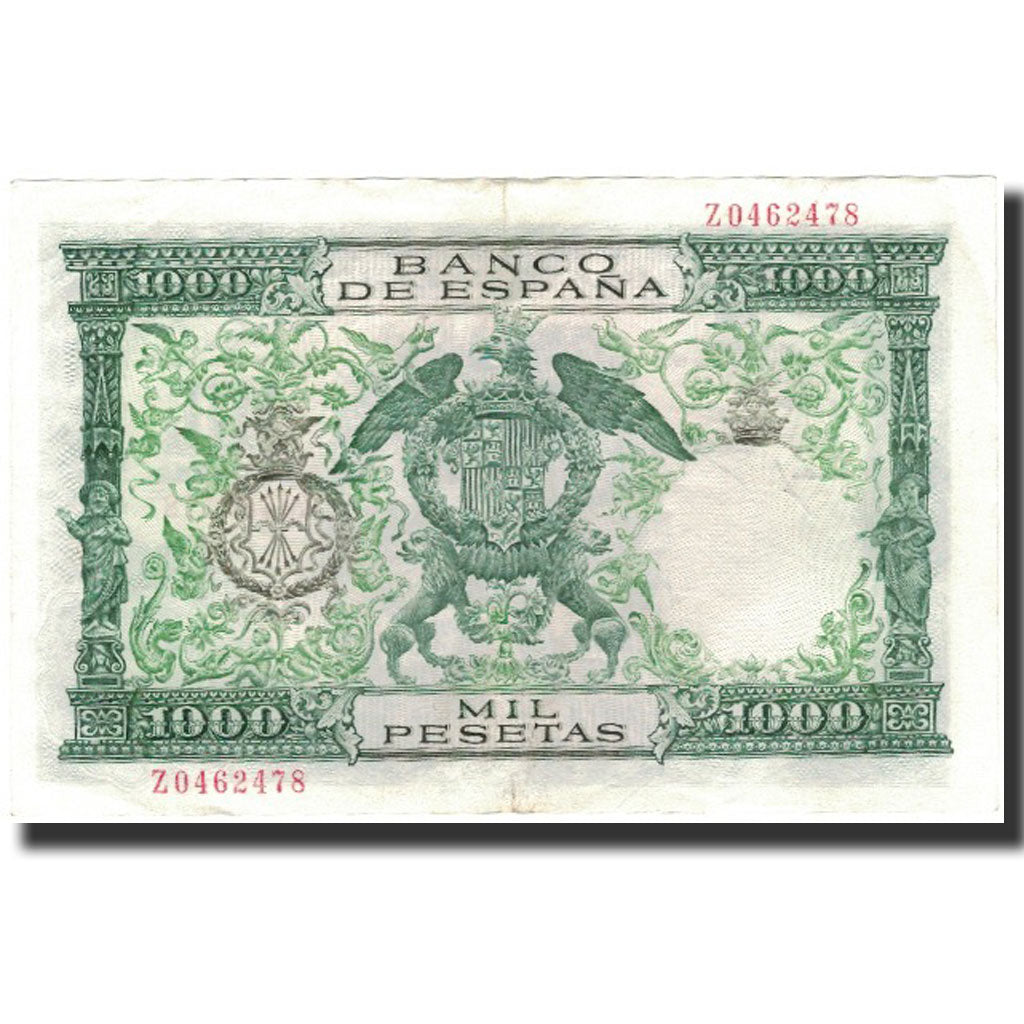Banknote, Spain, 1000 Pesetas, 1957-11-29, KM:149a, AU(50-53)