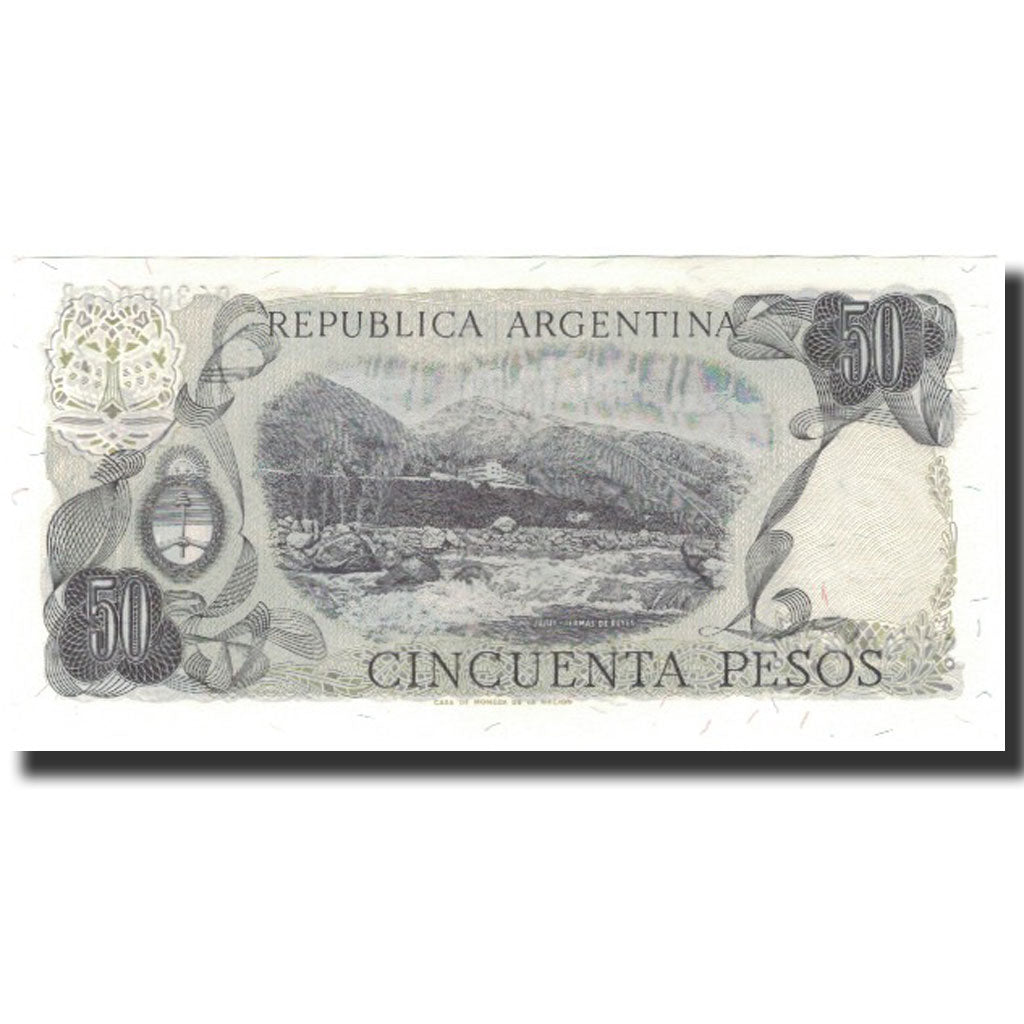 Billet, Argentine, 50 Pesos, Undated (1976-83), KM:301b, NEUF