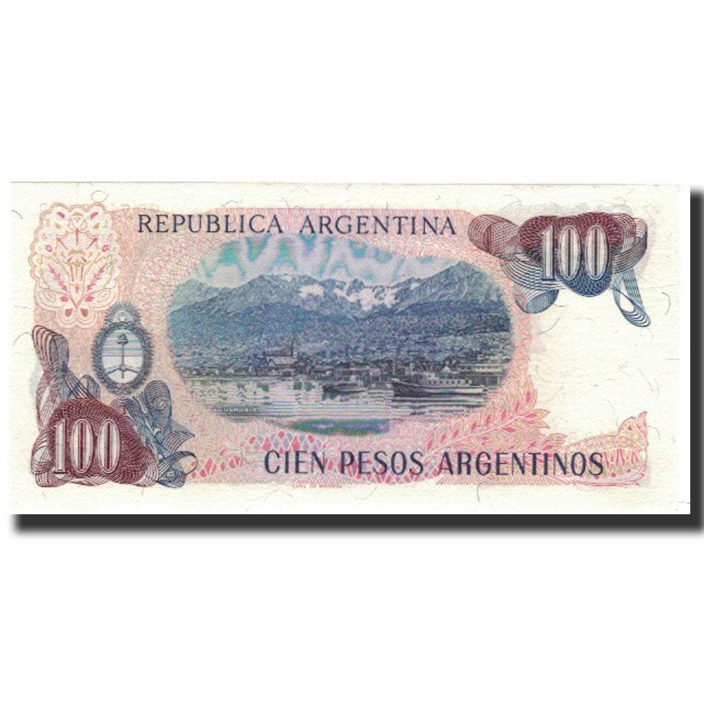 Banknote, Argentina, 100 Pesos Argentinos, 1985, KM:315a, UNC(65-70)