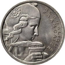 Moneda, Francia, Cochet, 100 Francs, 1954, Beaumont-le-Roger, EBC+, Cobre -