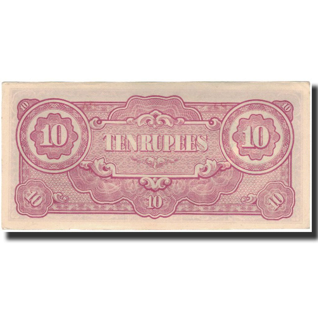 Banconote, Birmania, 10 Rupees, 1942, KM:16a, SPL