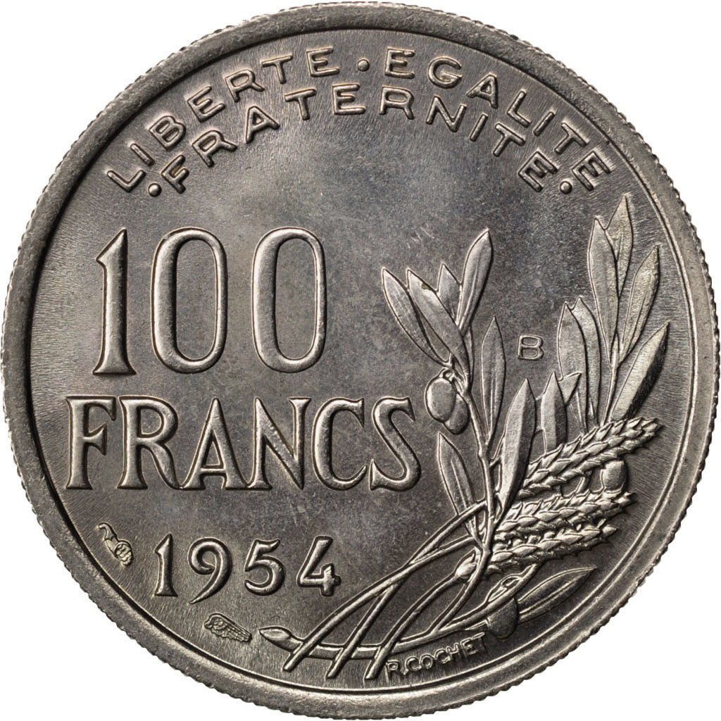 IVème République, 100 Francs Cochet