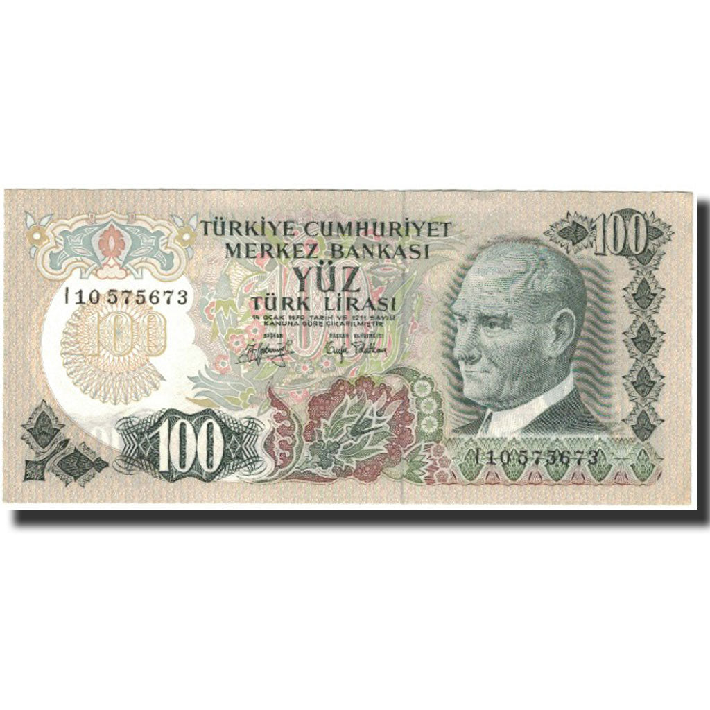 Banknote, Turkey, 100 Lira, 1979-09-24, KM:189a, UNC(65-70)