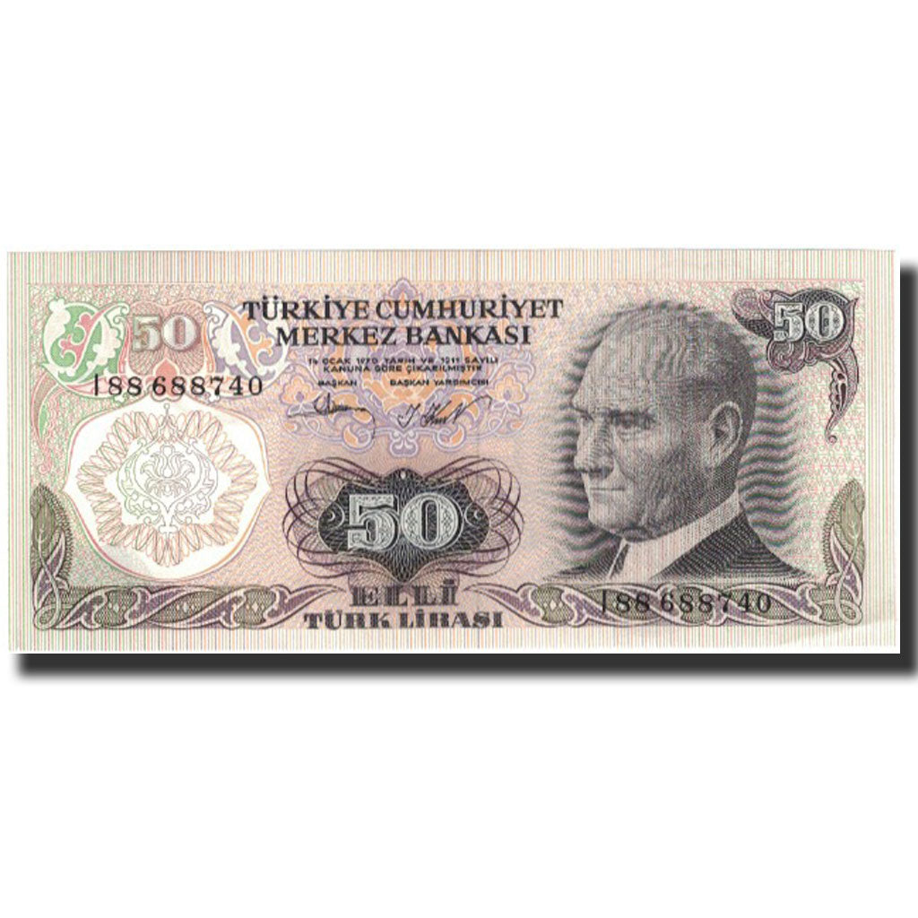 Banknote, Turkey, 50 Lira, 1983-04-04, KM:188, UNC(65-70)