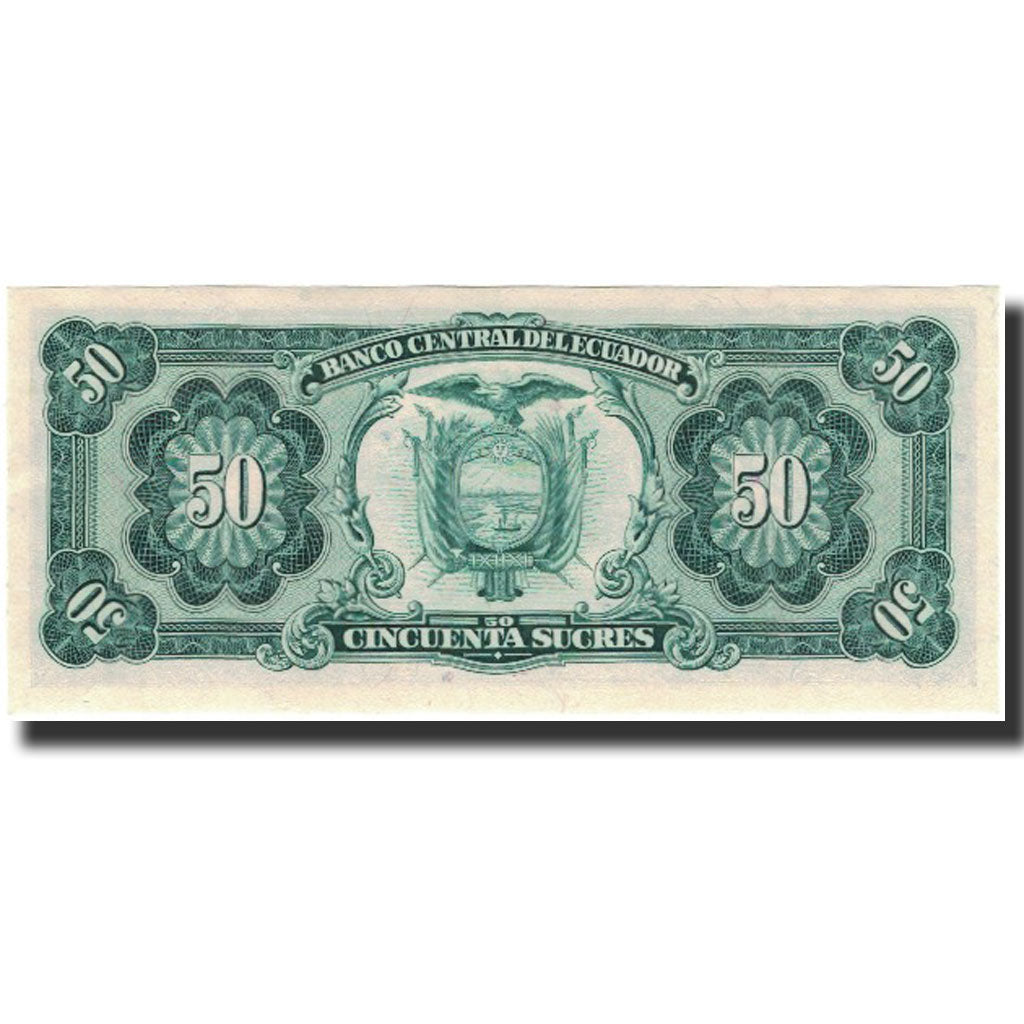 Banknote, Ecuador, 50 Sucres, 1984-09-05, KM:122a, UNC(65-70)