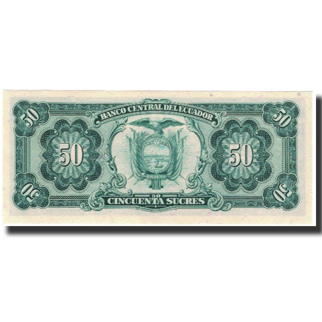 Banknote, Ecuador, 50 Sucres, 1984-09-05, KM:122a, UNC(65-70)