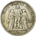 Monnaie, France, Hercule, 5 Francs, 1871, Bordeaux, TTB, Argent, KM:820.2