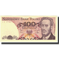 Banknote, Poland, 100 Zlotych, 1982-06-01, KM:143d, UNC(65-70)