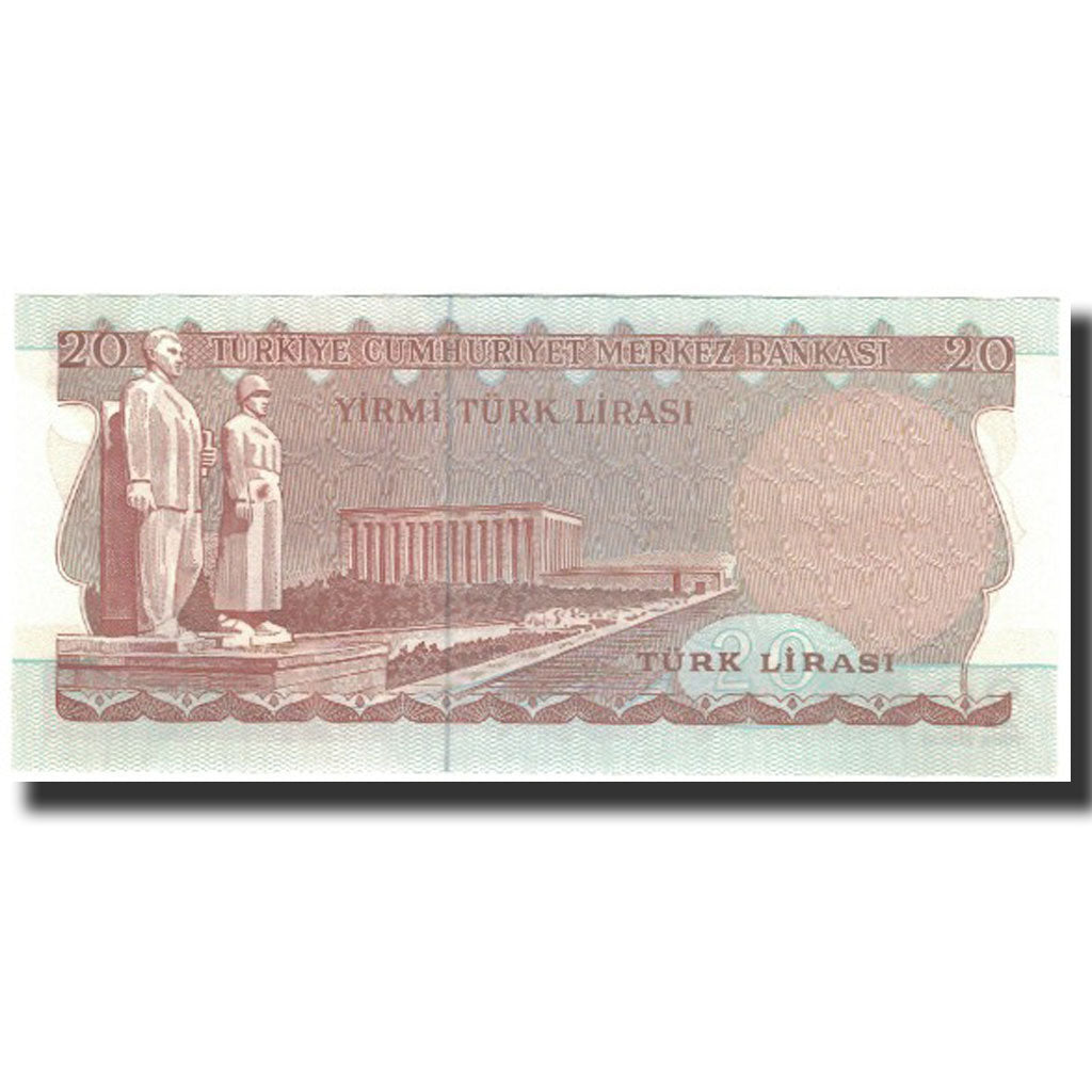 Biljet, Turkije, 20 Lira, 1979-08-29, KM:187a, NIEUW