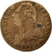 FRANCE, 2 sols françois, 2 Sols, 1792, Paris, KM #603.1, F(12-15), Bronze, G...