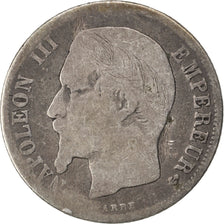 Monnaie, France, Napoleon III, Napoléon III, Franc, 1859, Paris, B, Argent