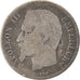 Coin, France, Napoleon III, Napoléon III, Franc, 1859, Paris, VG(8-10), Silver