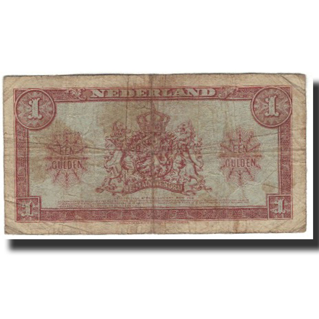 Biljet, Nederland, 1 Gulden, 1945-05-18, KM:70, AB+
