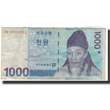 Billete, 1000 Won, Corea del Sur, 2007-01-22, KM:54a, BC+