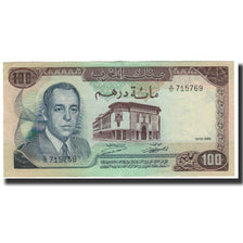 Banconote, Marocco, 100 Dirhams, 1970, KM:59a, SPL-