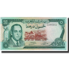 Banconote, Marocco, 50 Dirhams, 1970, KM:58a, SPL-