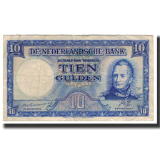Geldschein, Niederlande, 10 Gulden, 1945-05-07, KM:75a, S+