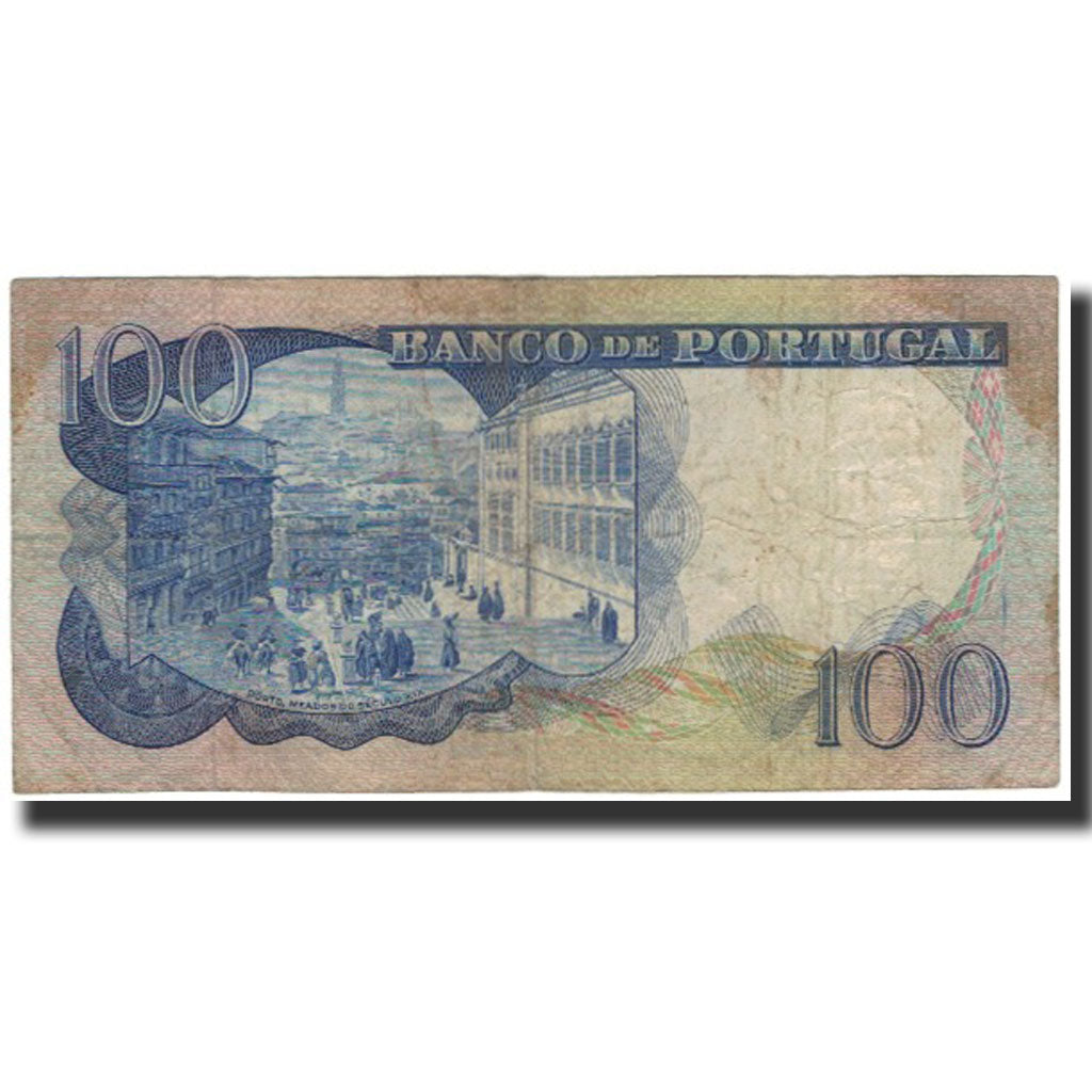 Banconote, Portogallo, 100 Escudos, 1965-11-30, KM:169a, MB