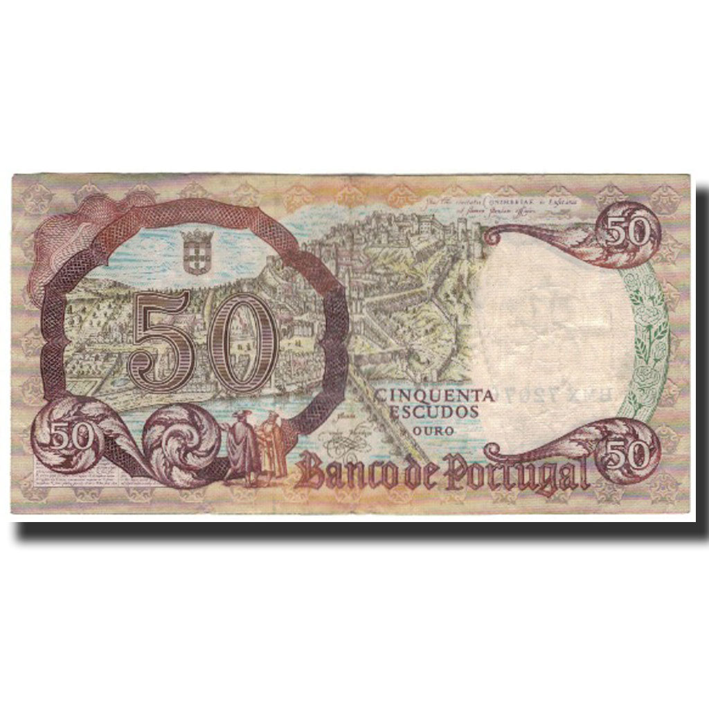 Banknote, Portugal, 50 Escudos, 1964-02-28, KM:168, EF(40-45)