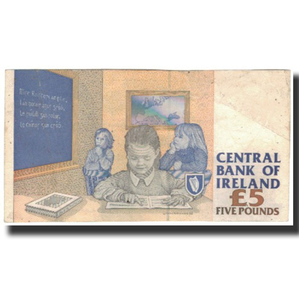 Billet, Ireland - Republic, 5 Pounds, 1999-10-15, KM:75a, TTB+