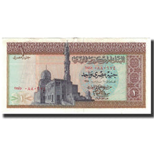 Billet, Égypte, 1 Pound, 1967, KM:44a, TTB