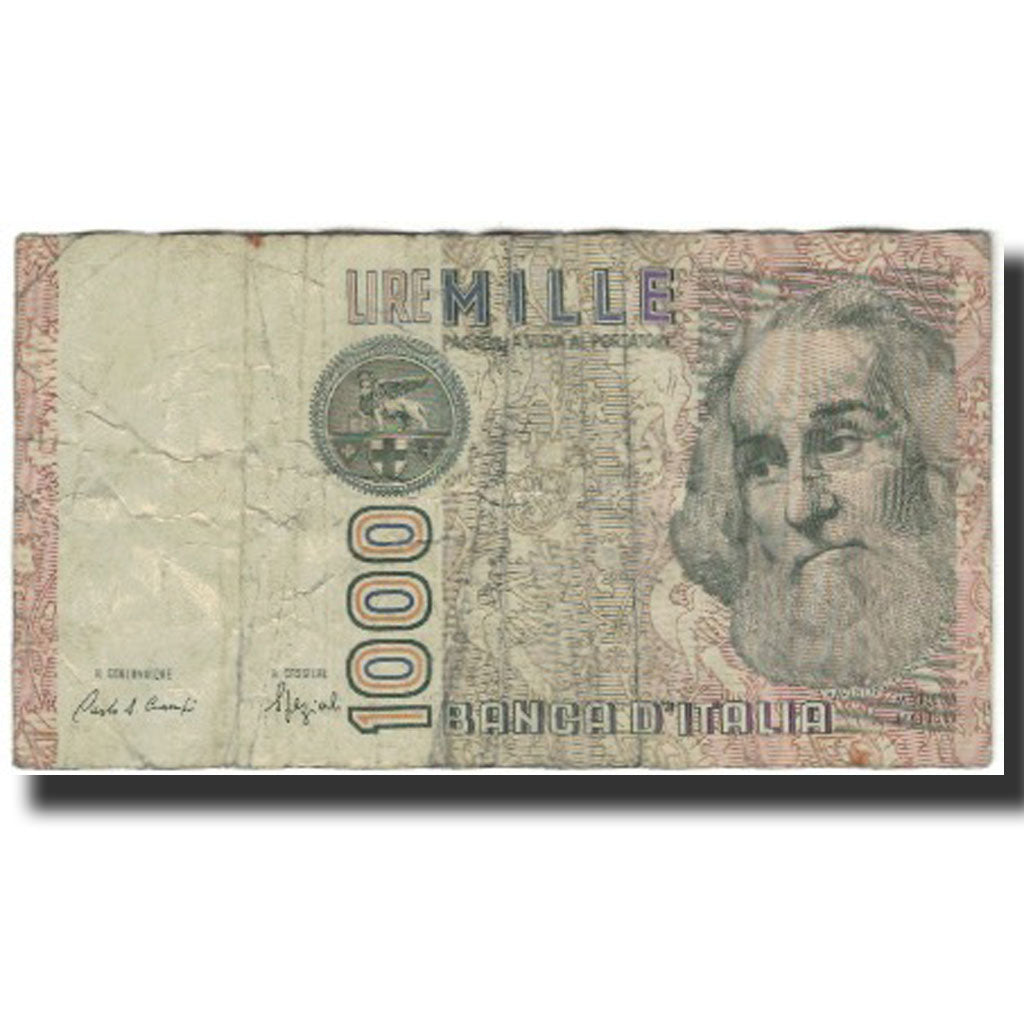 Banknot, Włochy, 1000 Lire, 1982-01-06, KM:109a, F(12-15)