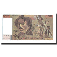 France, 100 Francs, 100 F 1978-1995 ''Delacroix'', 1993, UNC(64)