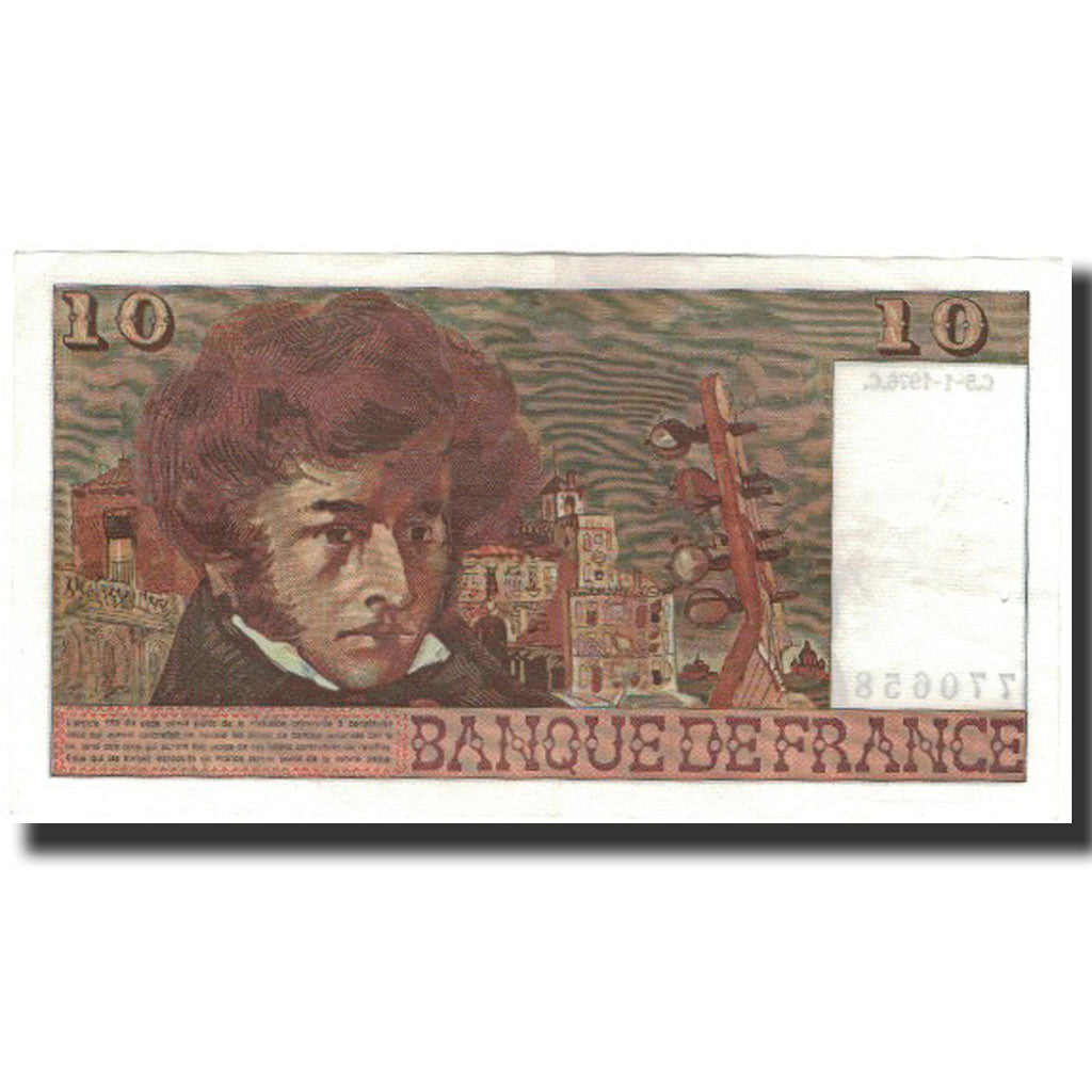 France, 10 Francs, 10 F 1972-1978 ''Berlioz'', 1976-01-05, AU(55-58)