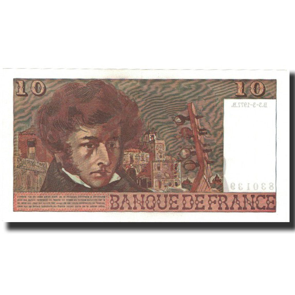 France, 10 Francs, 10 F 1972-1978 ''Berlioz'', 1977-03-03, UNC(65-70)