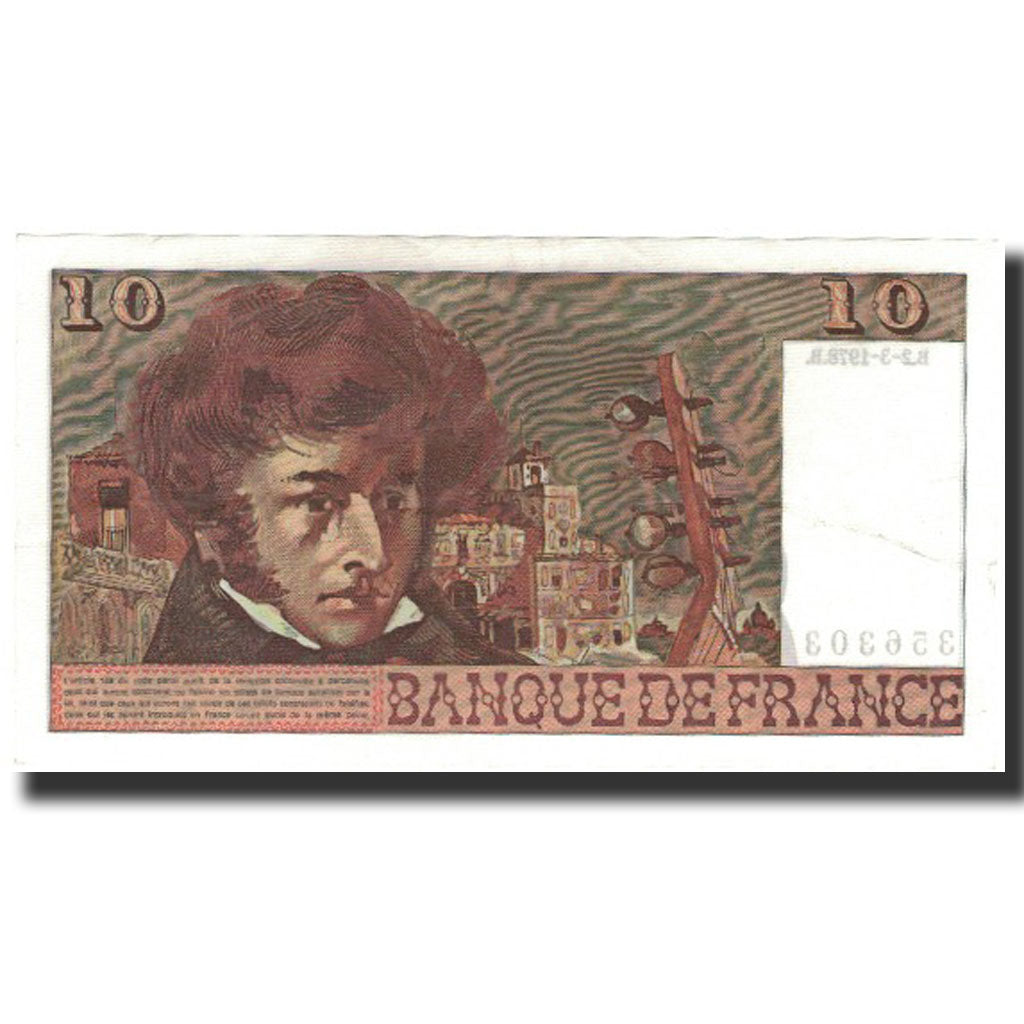 Francia, 10 Francs, 10 F 1972-1978 ''Berlioz'', 1978-03-02, SC, Fayette:63.16