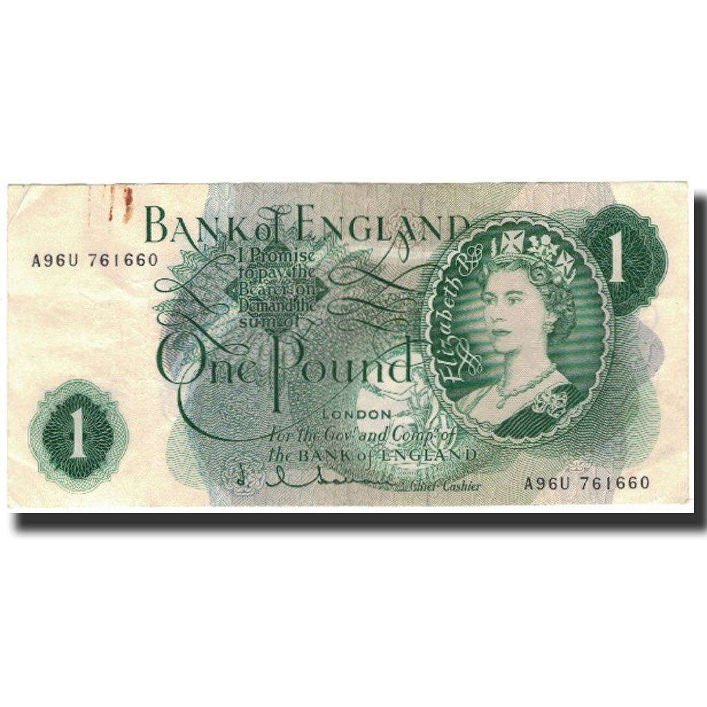 Banknote, Great Britain, 1 Pound, 1962, KM:374c, EF(40-45)